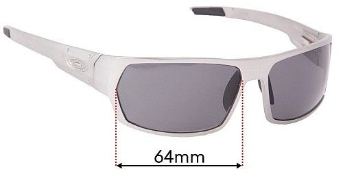 Oakley Spike OA3131 64mm Replacement Lenses
